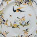 Assiette en faïence de Lyon à décor de deux chinois - XVIIIe siècle