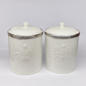 Saint-Cloud - Paire de pots à pommade - XVIIIe siècle