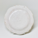 Assiette en faïence de Lyon à médaillon - XVIIIe siècle