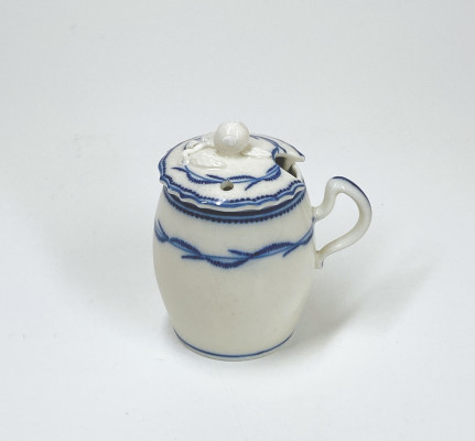 Moutardier en porcelaine tendre d’Arras - XVIIIe siècle