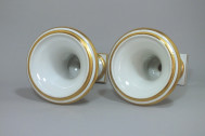 Paris - Pair of vases decorated "Salembier" - End of the Eighteenth Century