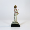 Verre filé de Nevers représentant Saint Jean Baptiste - XVIIIe siècle