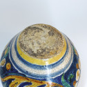 Caltagirone (Sicile) - Vase boule à décor floral - XVIIIe siècle