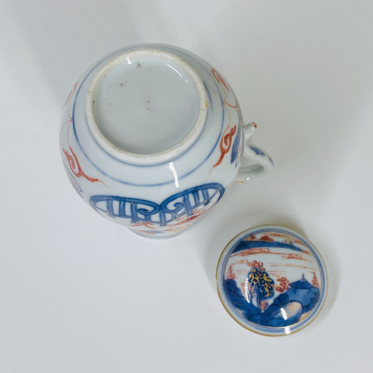 Verseuse en porcelaine de Chine à décor Imari - XVIIIe siècle