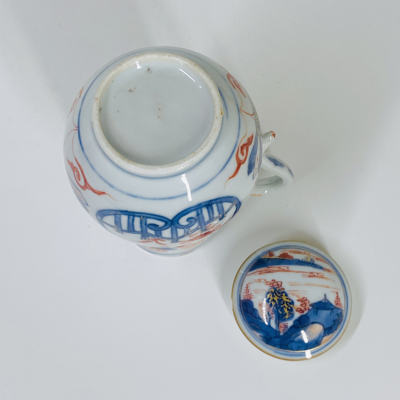 Verseuse en porcelaine de Chine à décor Imari - XVIIIe siècle