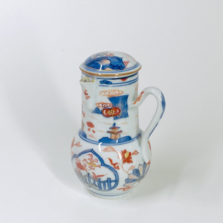 Verseuse en porcelaine de Chine à décor Imari - XVIIIe siècle