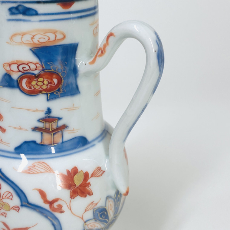 Verseuse en porcelaine de Chine à décor Imari - XVIIIe siècle