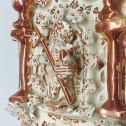 Hispano-Moorish - Manisès - Holy water stoup plaque - Eighteenth century