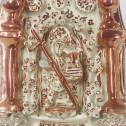 Hispano-Mauresque - Manisès - Plaque de bénitier - XVIIIe siècle