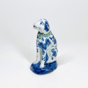 Delft - Statuette figurant un chien - XVIIIe siècle