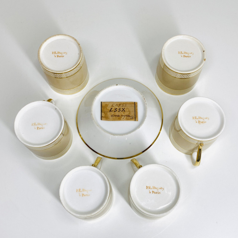 Paris - Manufacture de Dagoty - Service à café - Vers 1815-20