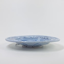 Nevers earthenware dish representing the Virgin and Child - Seventeenth century