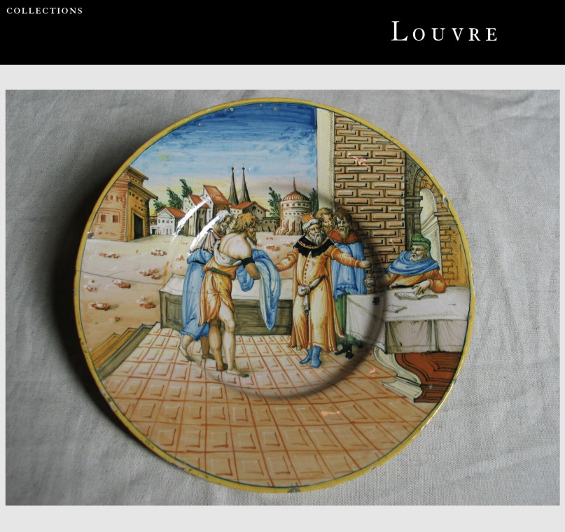 Crespina en majolique d’Urbino - Deuxième moitié du XVIe siècle