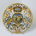 Deux tazza en majolique d’Urbino - XVIIe siècle