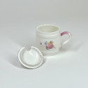 Moutardier en porcelaine de Mennecy - XVIIIe siècle