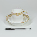 Grande tasse à chocolat en porcelaine tendre de Sèvres - XVIIIe siècle