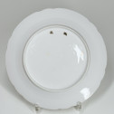 Set of nine Bordeaux porcelain plates and two Paris (Locré) porcelain sugar bowls - Eighteenth century