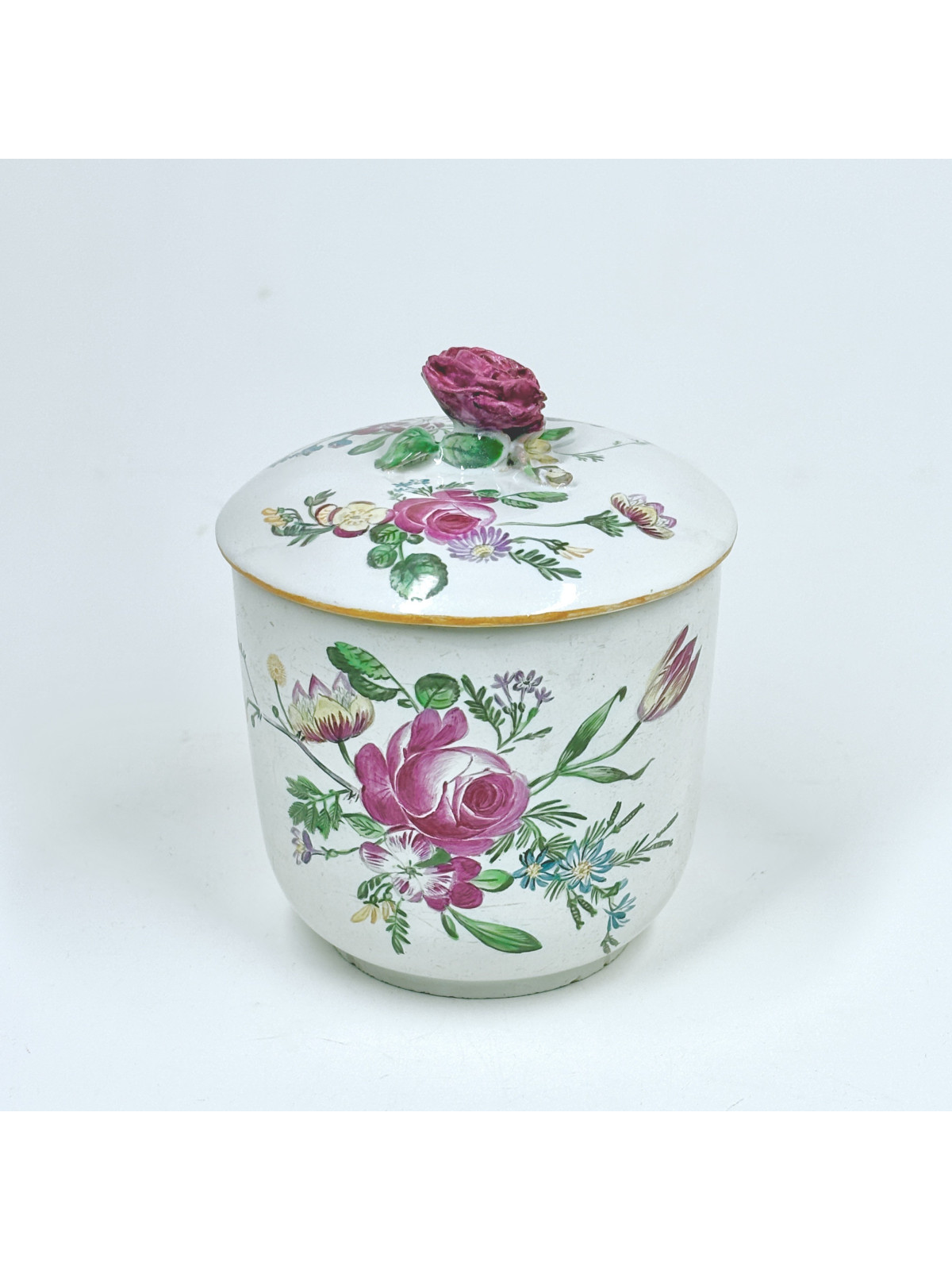 Pot à sucre en faïence de Marseille - Manufacture Robert - XVIIIe siècle