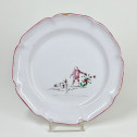Rare assiette en faïence de Niderviller - XVIIIe siècle