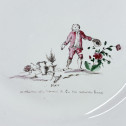 Rare assiette en faïence de Niderviller - XVIIIe siècle