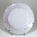 Assiette en faïence de Marseille - Manufacture de la Veuve Perrin - XVIIIe siècle