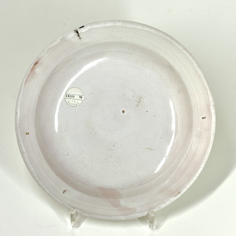 Plat en faïence de Marseille (Fauchier) - XVIIIe siècle