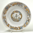 Plat en faïence de Marseille (Fauchier) - XVIIIe siècle