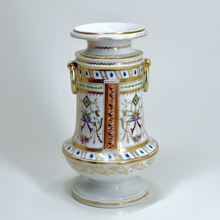 Vase en porcelaine de Bordeaux - Fin du XVIIIe siècle