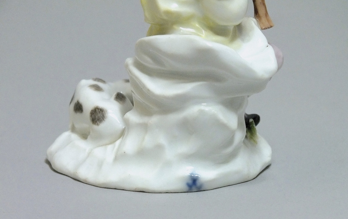 Meissen - Joueur de cornemuse - XVIIIe siècle