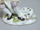 Meissen - Bagpipe player - eighteenth century