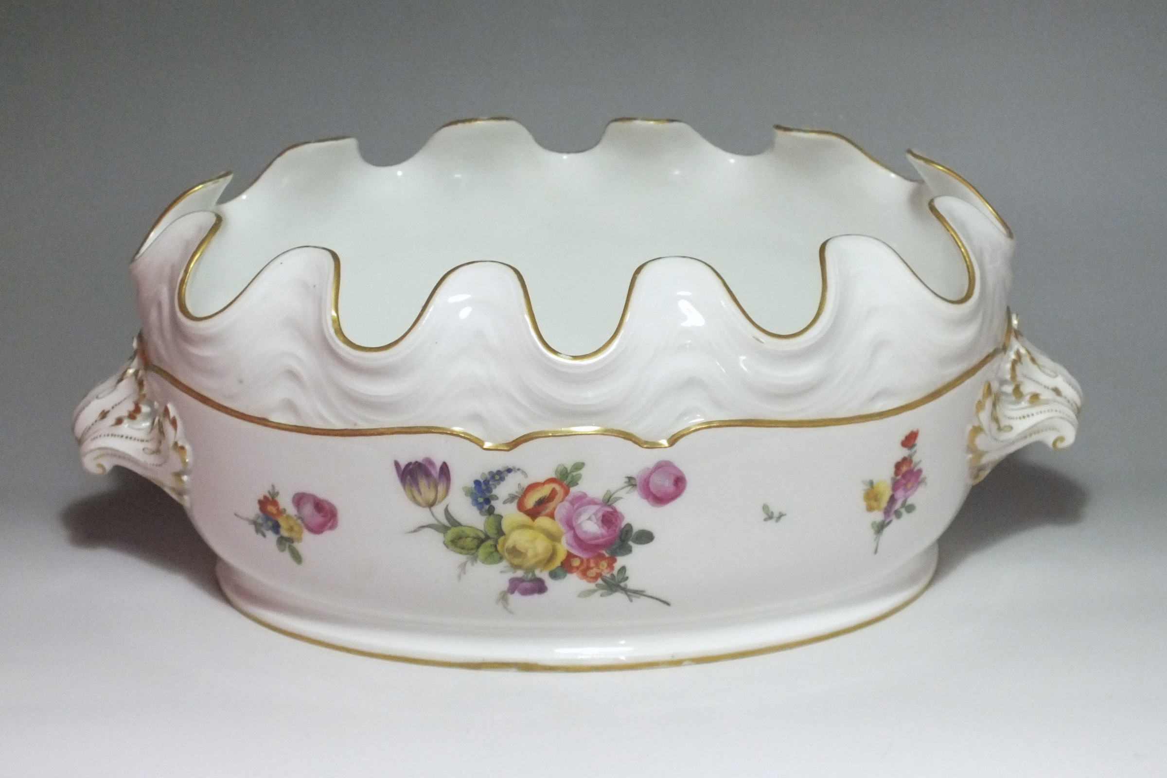 PARIS - Rafraîchissoir à verres - Manufacture de Clignancourt - XVIIIe Siècle