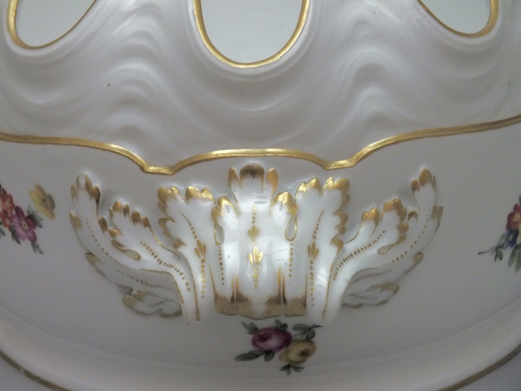 PARIS - Rafraîchissoir à verres - Manufacture de Clignancourt - XVIIIe Siècle