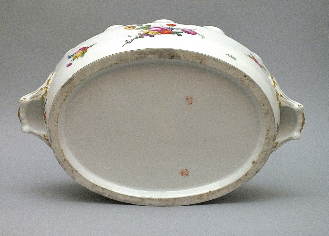 PARIS - Rafraîchissoir à verres - Manufacture de Clignancourt - XVIIIe Siècle