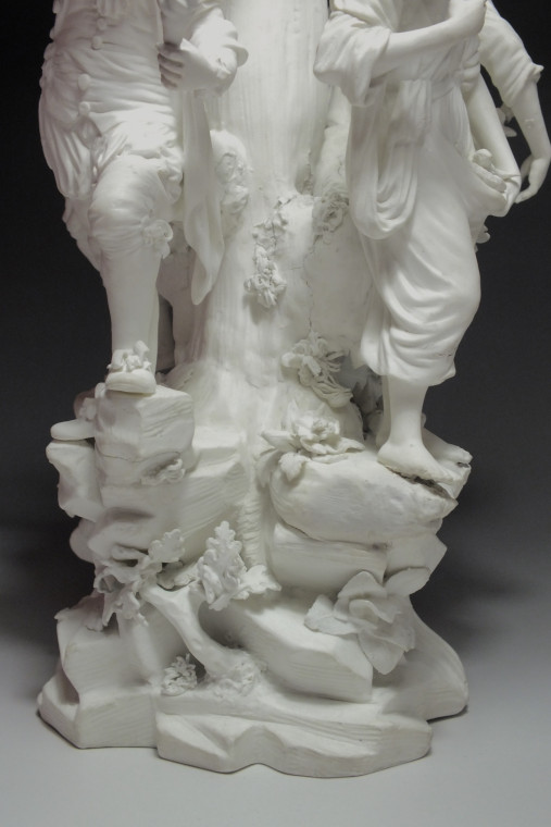 Derby - biscuit group "The Four Elements" - eighteenth century