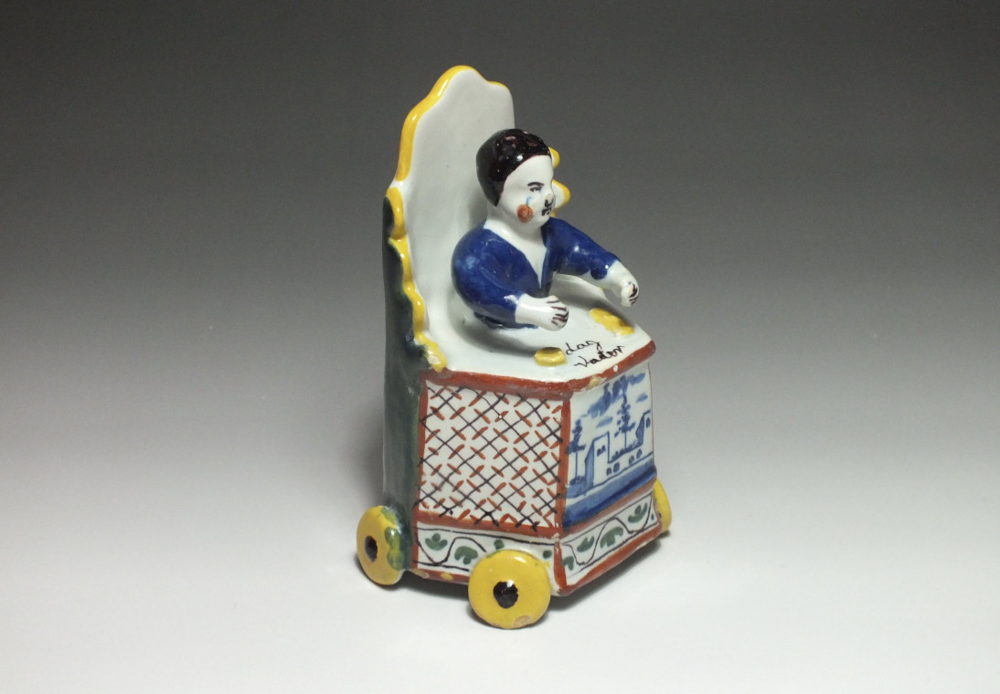 Delft - Statuette en faïence - XVIIIe siècle - vers 1750