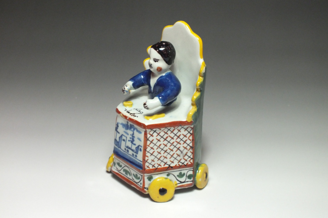 Delft - Statuette en faïence - XVIIIe siècle - vers 1750