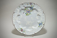 Saint-Amand-les-Eaux - Plat aux fleurs des Indes - XVIIIe Siècle