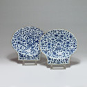 Chine - Paire de coquilles - Époque Kangxi