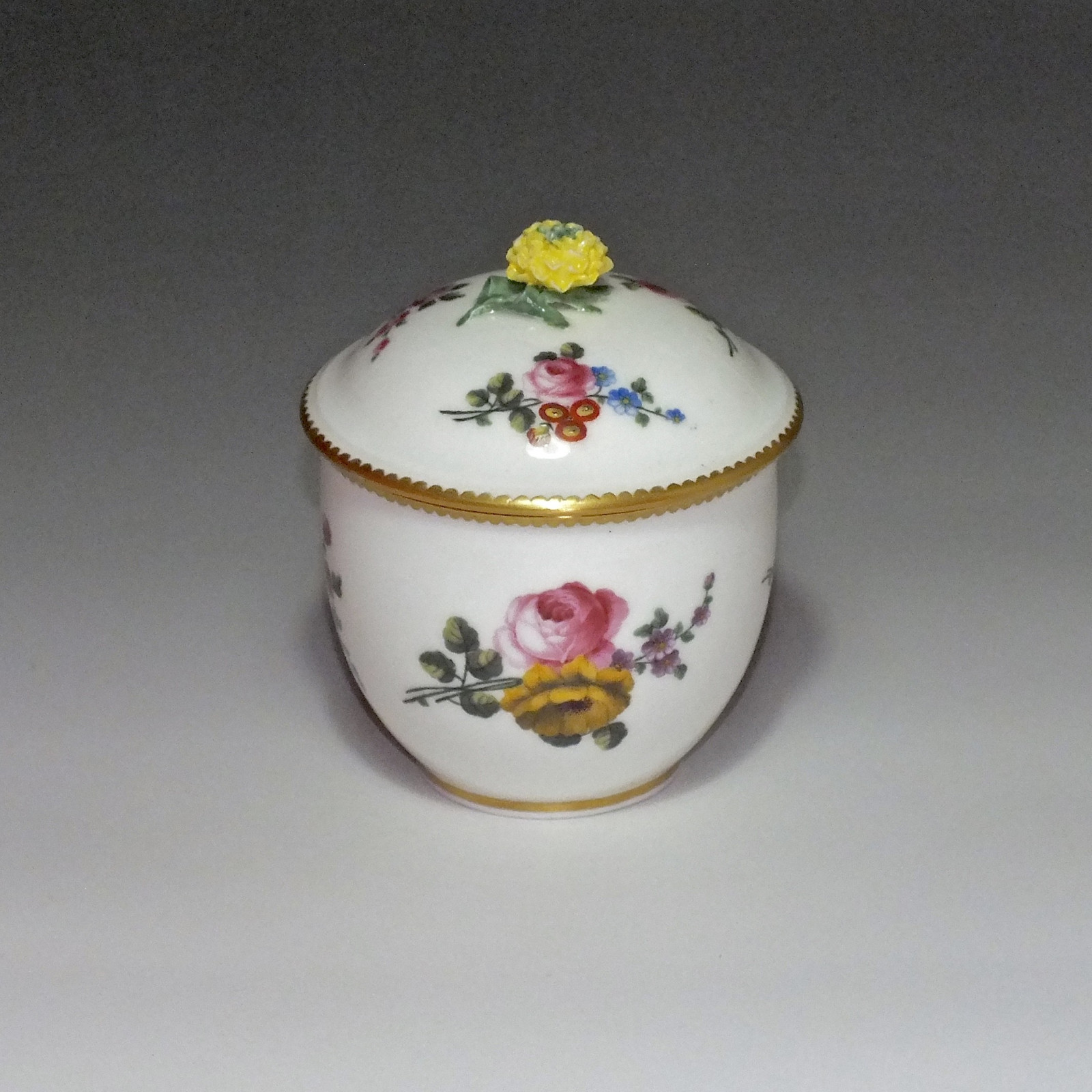 Sèvres - Sugar Pot soft paste - eighteenth century