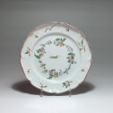 Meillonnas – Rare assiette aux oiseaux – XVIIIe siècle