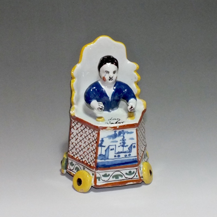 Delft - earthenware statuette - eighteenth century - 1750