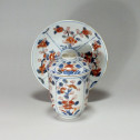 Chine - Grand gobelet couvert à décor Imari - XVIIIe siècle
