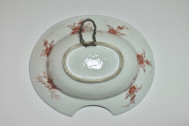 COMPANY OF INDIA - Shaving plate - pink Family - Time(Period) QIANLONG ( 1736-1795 )