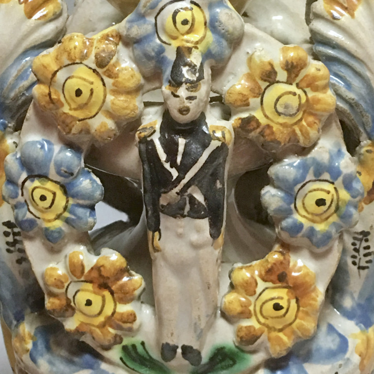 Ariano Irpino (Italy) - Pair of vases - circa 1800.