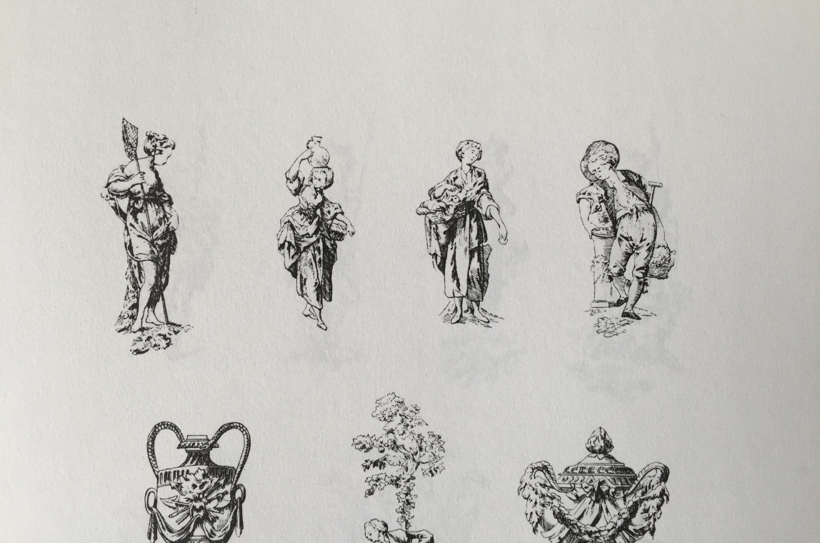 Derby - biscuit group "The Four Elements" - eighteenth century