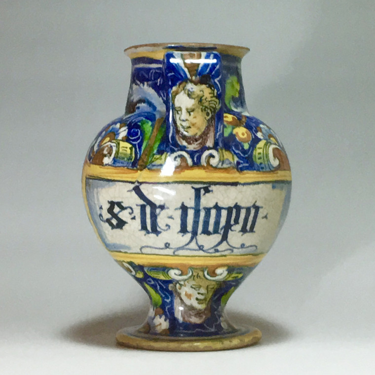 Venice - Rare vase of apothecary - Atelier de Maestro Domenico - XVIth century