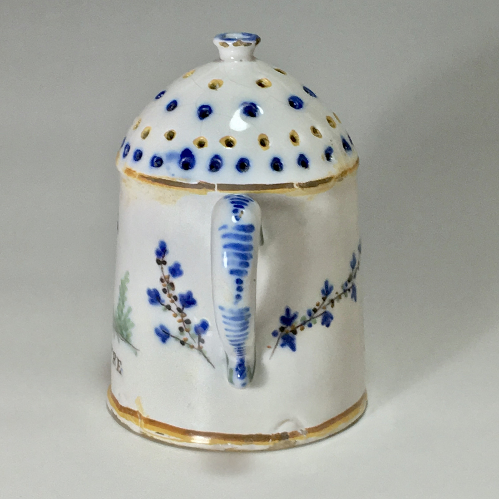 Roanne - Rare lanterne en faïence - XVIIIe siècle