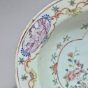 China (India Company) - Barber Plate Pink Family - Qianlong Period