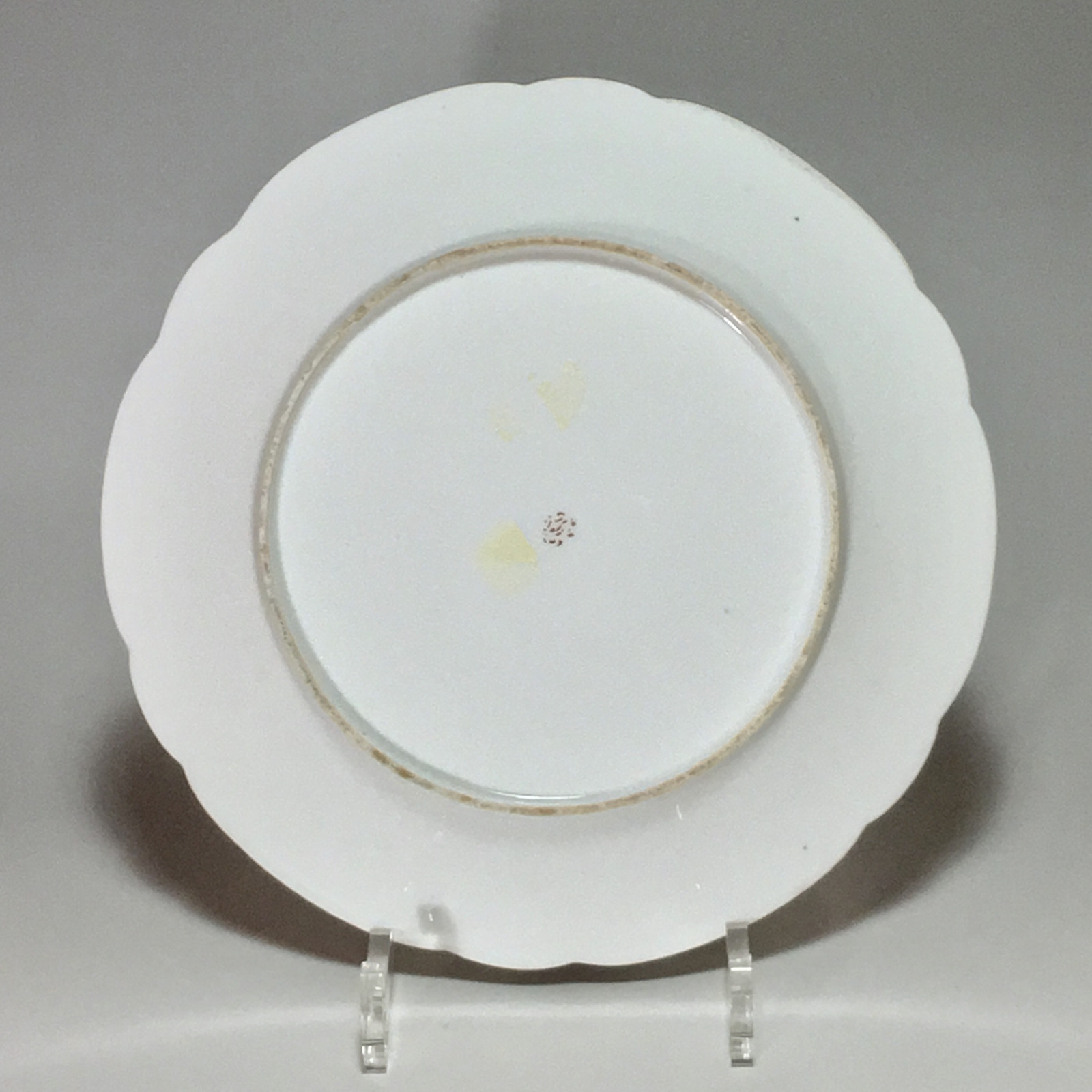 Paris - Clignancourt - said Mr. Manufacture - Pair of plates - eighteenth century