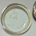 China - Covered pot wucai decoration - silver mounted - Kangxi period (1772-1722)
